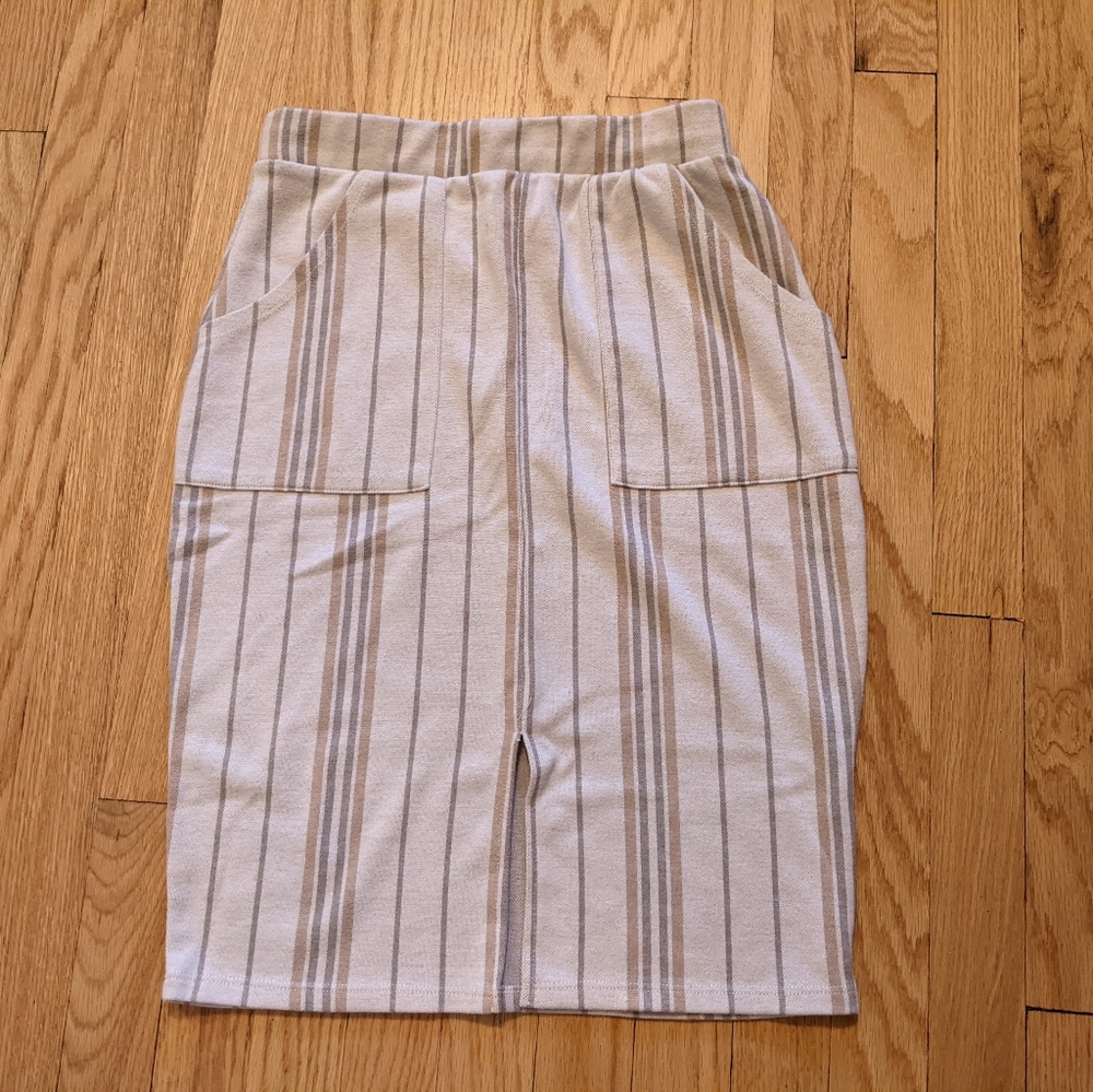 Vintage striped skirt from Japan